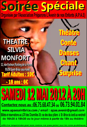 Affiche APAE 12 mai 2012