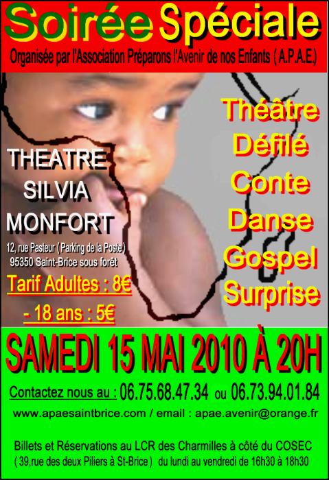 Affiche de la soire