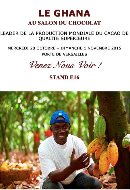 Le Ghana au Salon du Chocolat