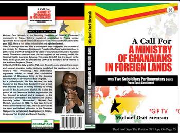 Couverture du livre de Michael Osei-Mensah