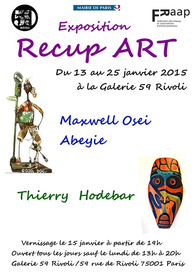 Affiche expo Osei-Abeyie