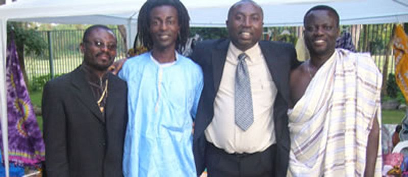 5.jpg - Caesar Acquah (Ghacif) - Clement Namoah (Entre-Nous) - Michael Osei-Mensah (Ghacif) - Alfred Ohene-Akonor (Sankofa)