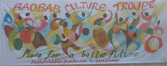 Baobab Culture Troupe banner