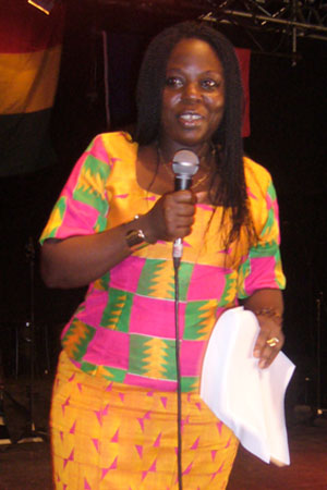 Evelyn Ofosu-Amable, First Secretary in charge of Political Affairs at the Ghana Embassy